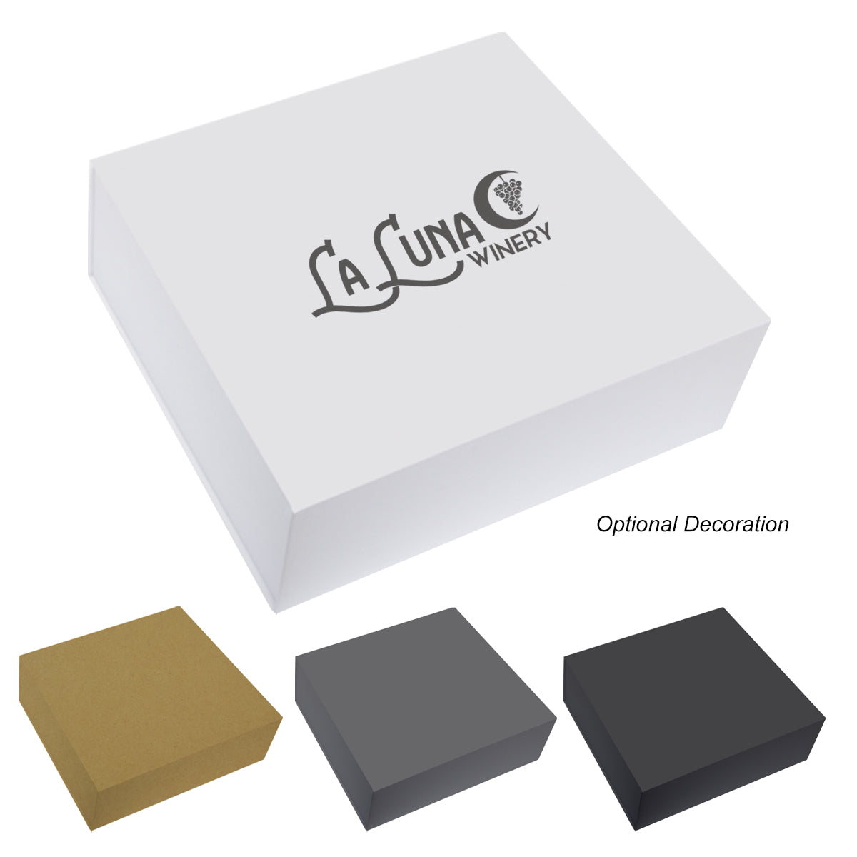 15" W x 12" Magnetic Closure Gift Box