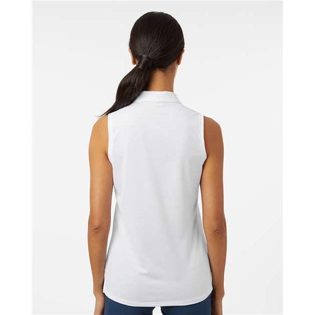 Adidas Ladies Ottoman Sleeveless Polo