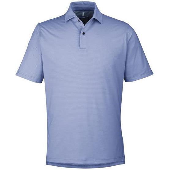 Fairway & Greene USA Made Mini Stripe Tech Polo