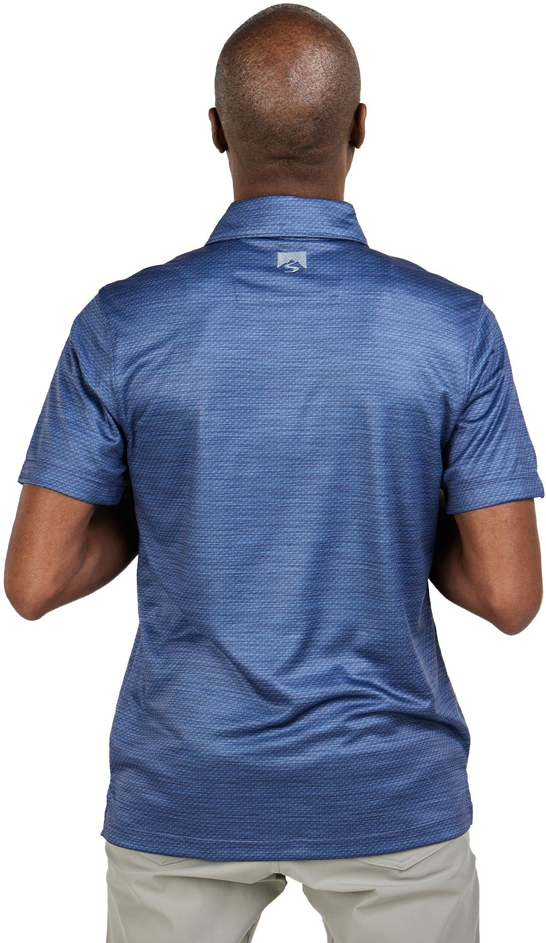 Storm Creek Unwinder Short Sleeve Bamboo Printed Polo