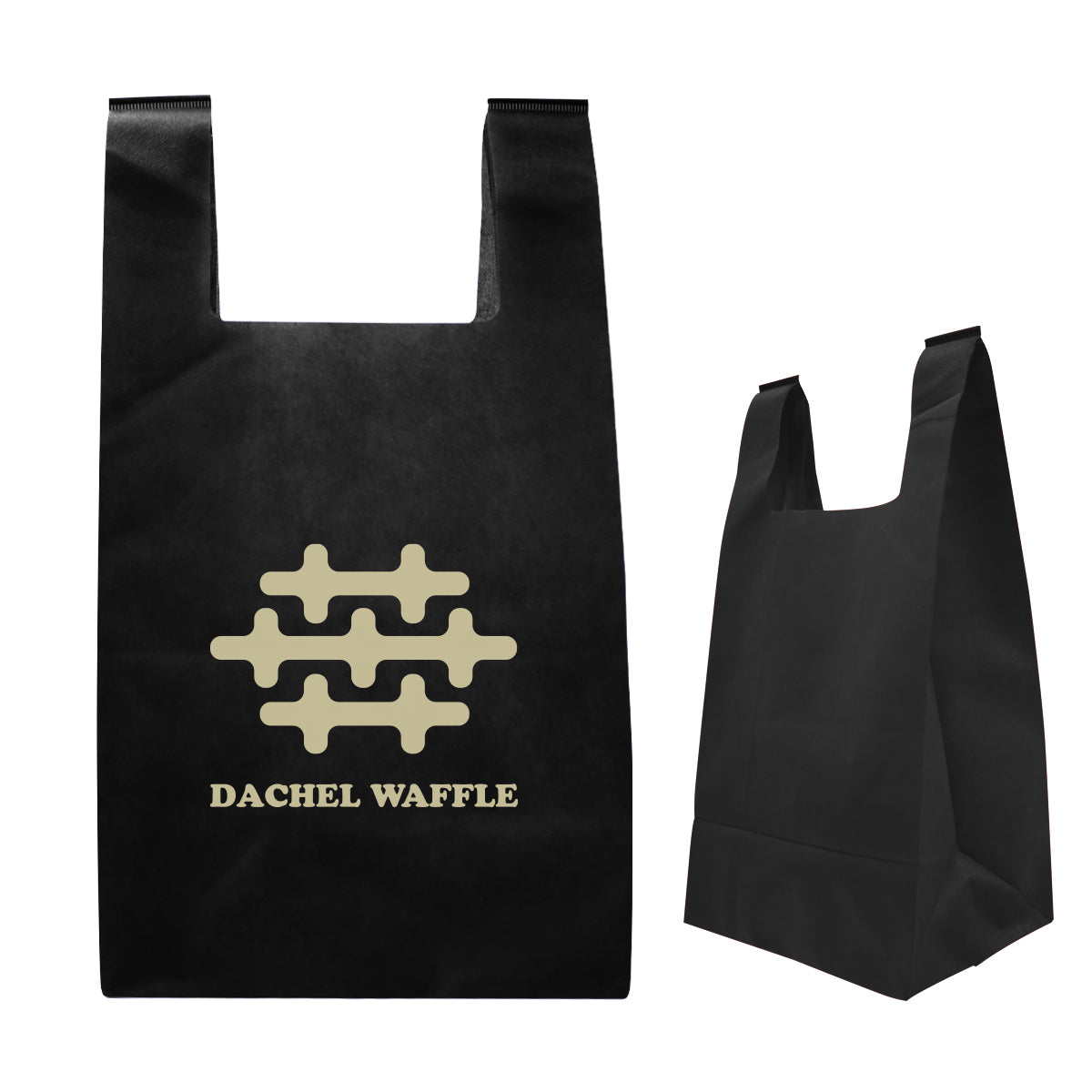 Reusable T-Shirt Style Non-Woven Recycled Tote Bag