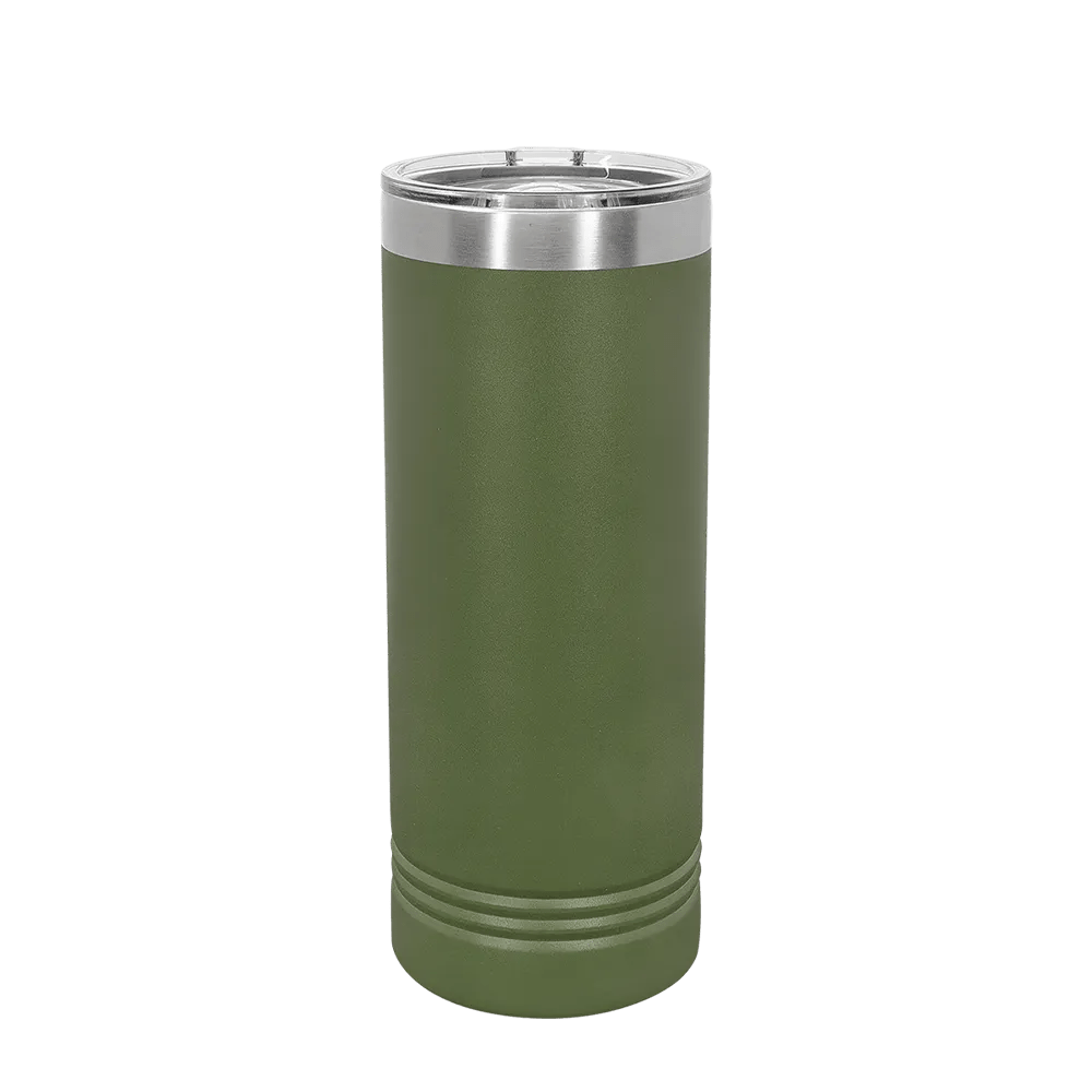(6 Pieces) Laser Engraved Skinny Tumbler | 22 oz - JL Franklins