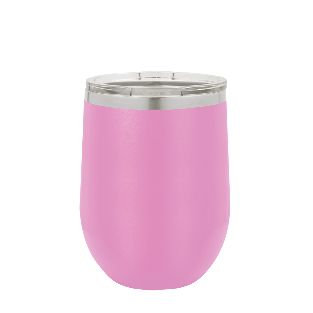 (6 Pieces) Laser Engraved Stemless Wine Tumbler | 12 oz - JL Franklins