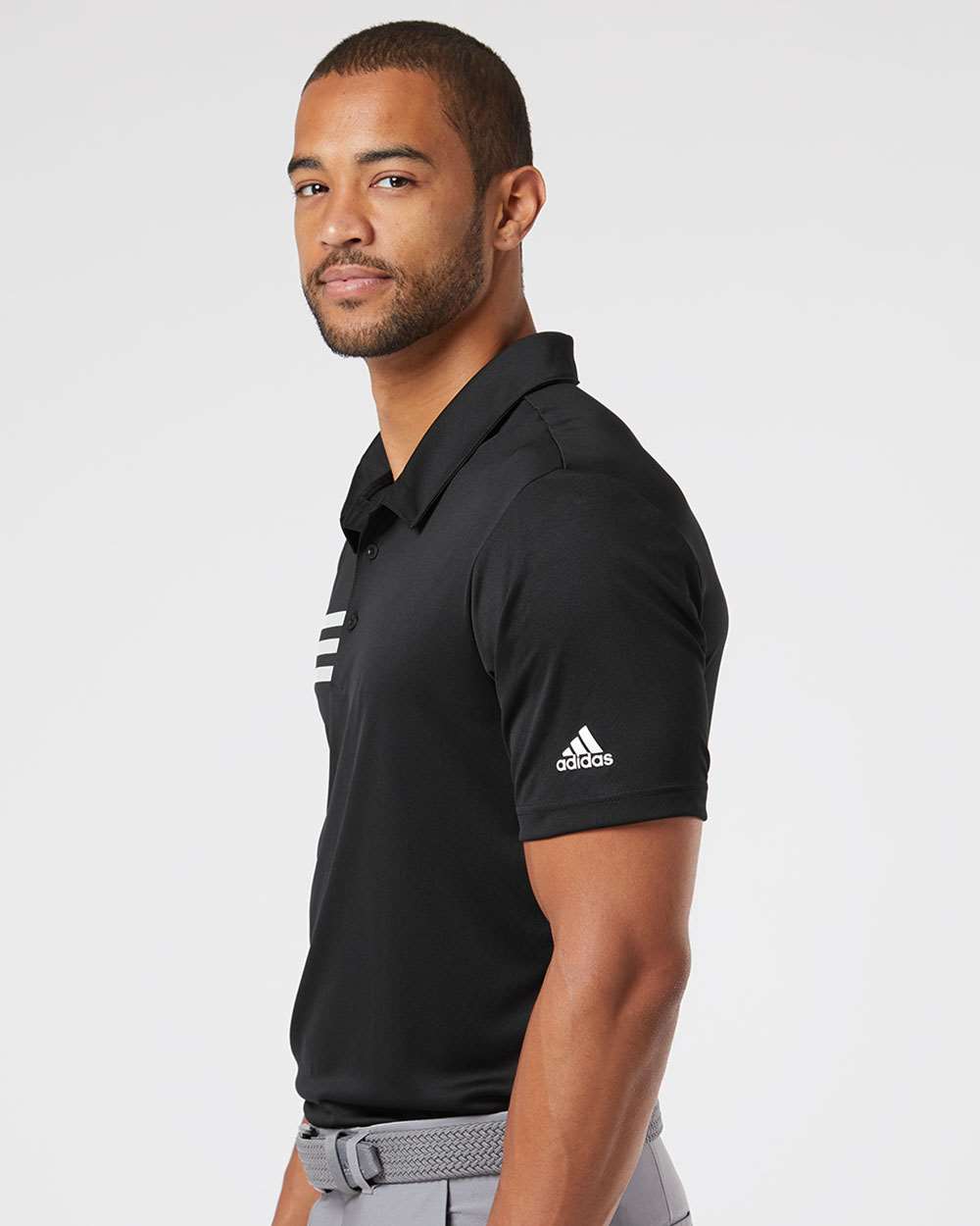 Adidas 3Stripes Shoulder Polo