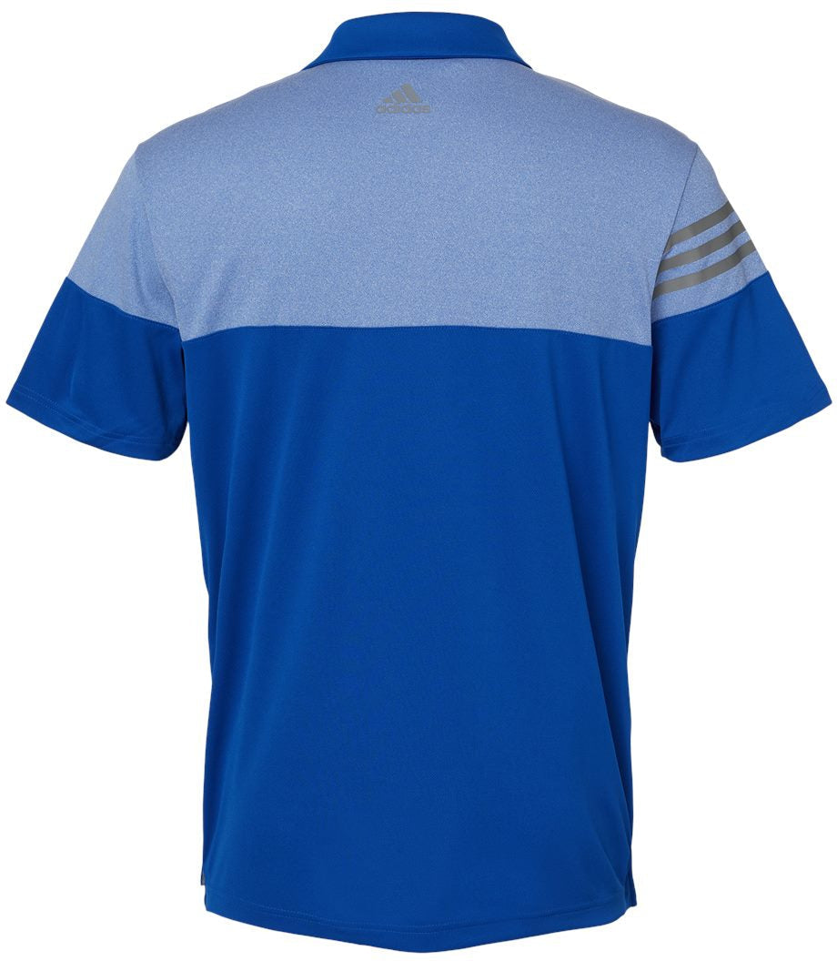 Adidas Heather 3Stripes Block Polo