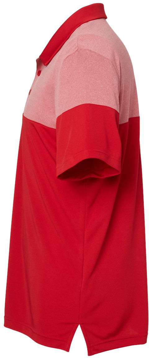 Adidas Heather 3Stripes Block Polo