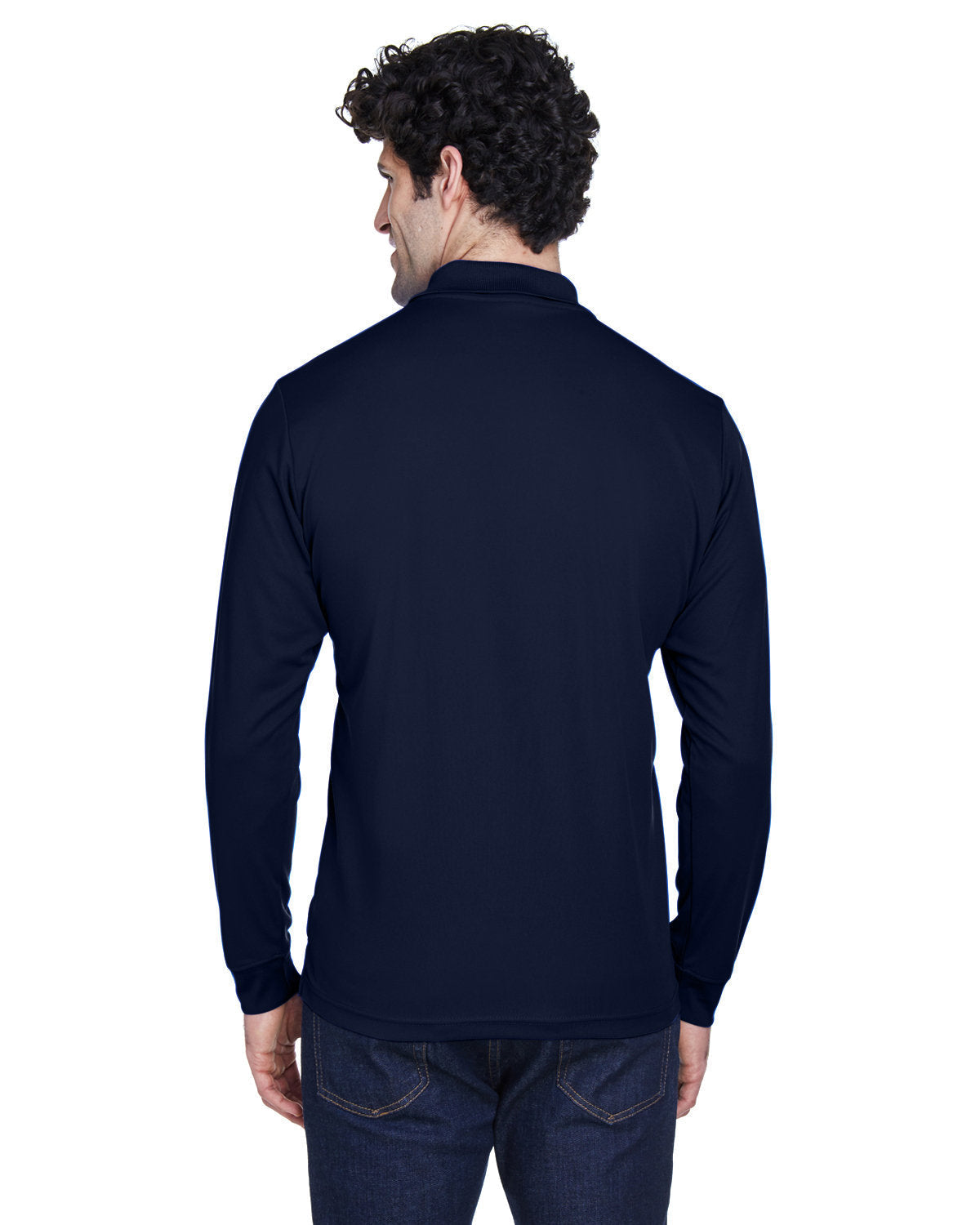 Core 365 Pinnacle Performance Long-Sleeve Pique Polo