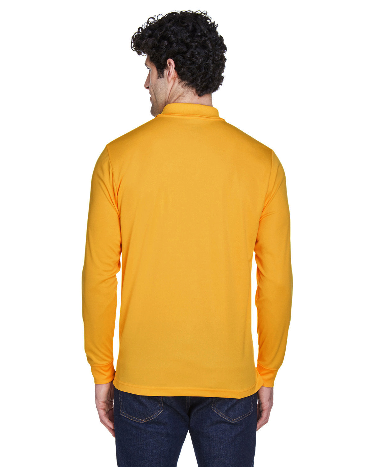 Core 365 Pinnacle Performance Long-Sleeve Pique Polo