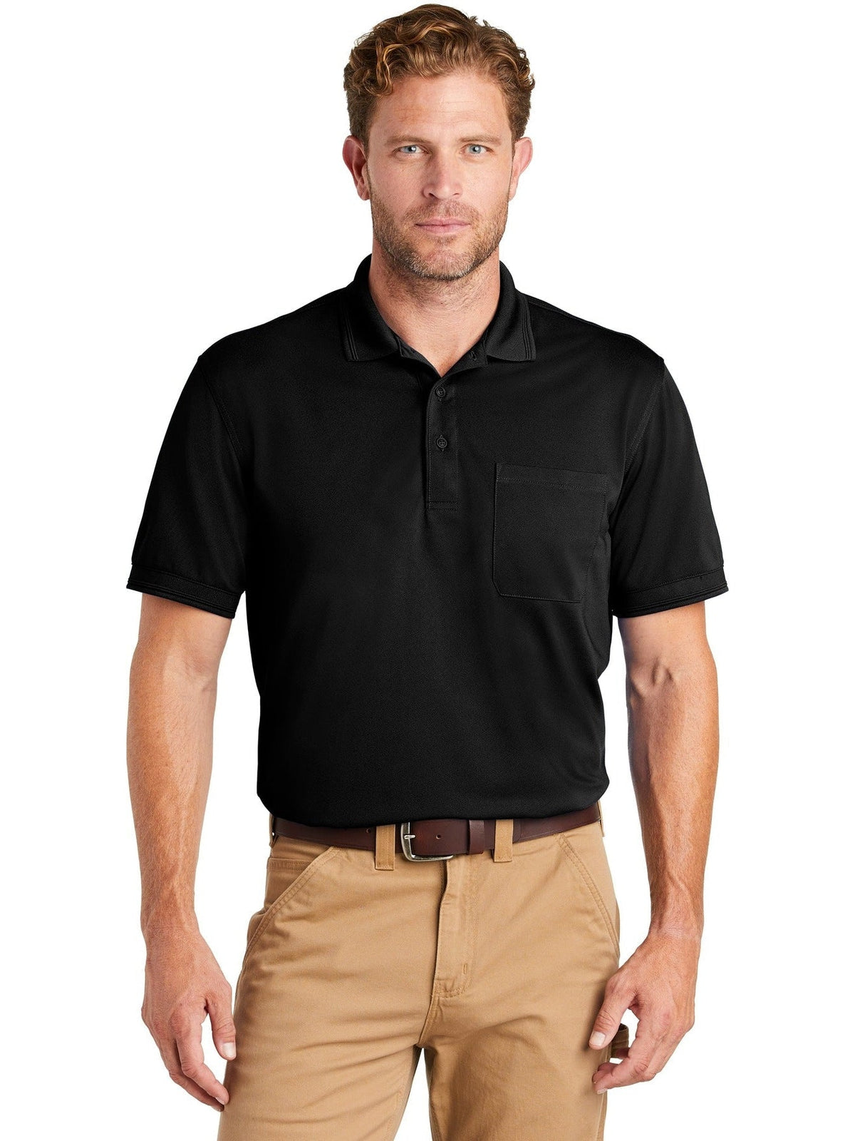 CornerStone Industrial Snag-Proof Pique Pocket Polo
