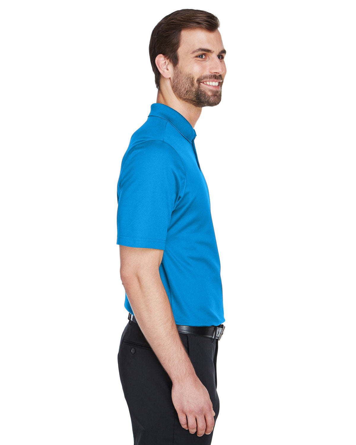 Devon & Jones CrownLux Performance Plaited Polo