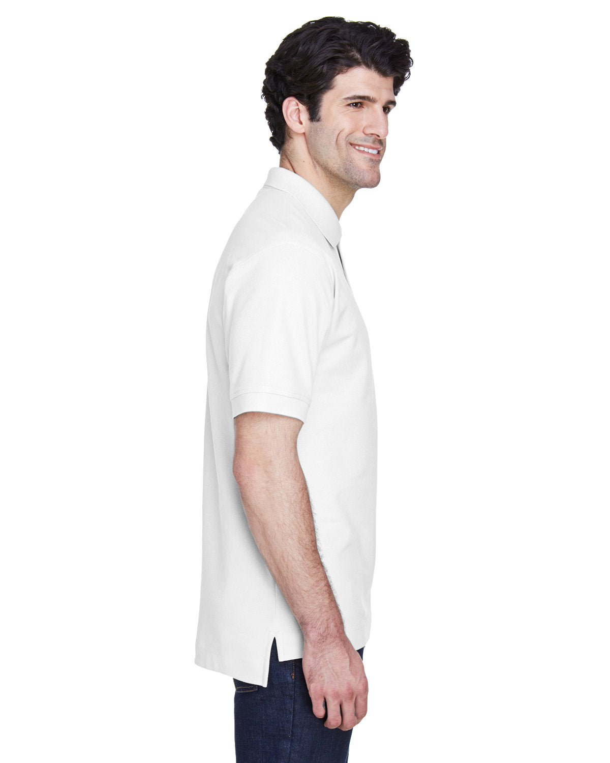 Devon & Jones Pima Pique Short-Sleeve Polo