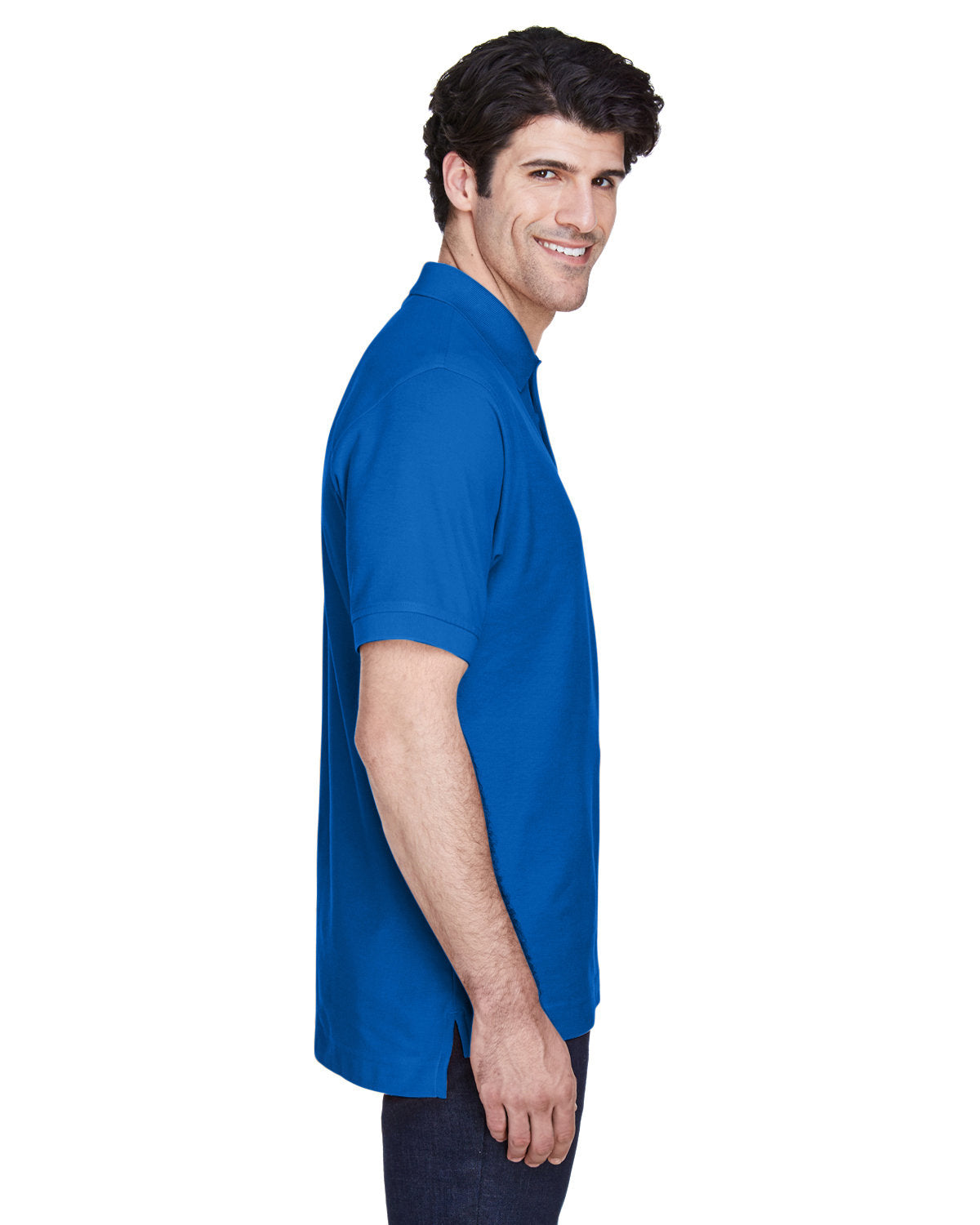 Devon & Jones Pima Pique Short-Sleeve Polo
