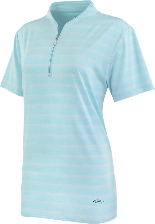 Greg Norman Ladies LAB Stripe Polo