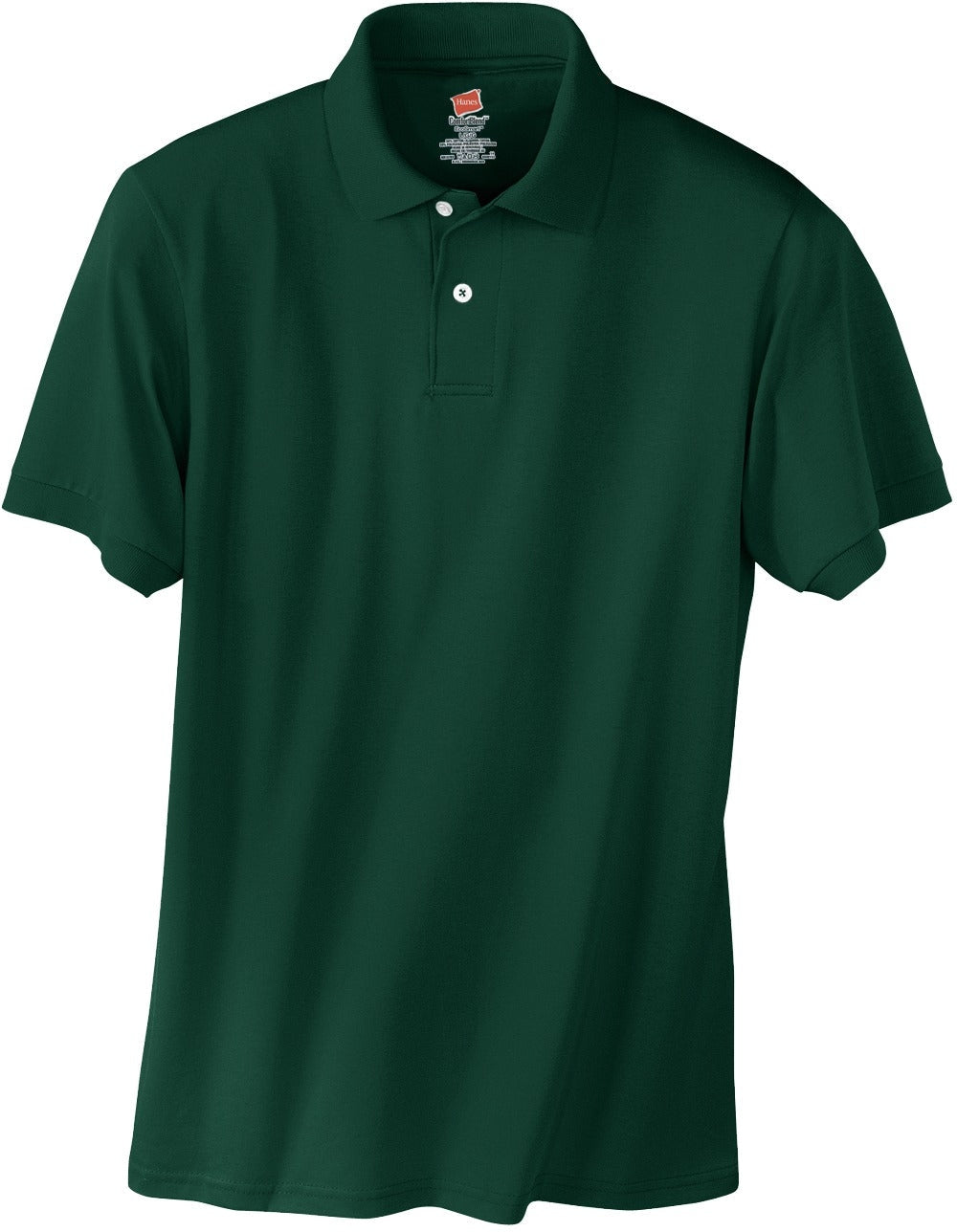 Hanes EcoSmart 5.2-Ounce Jersey Knit Sport Shirt