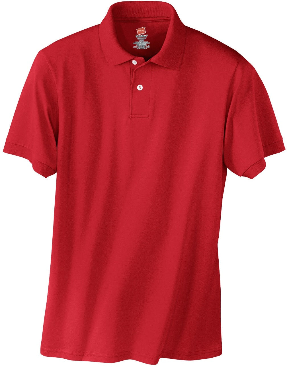 Hanes EcoSmart 5.2-Ounce Jersey Knit Sport Shirt