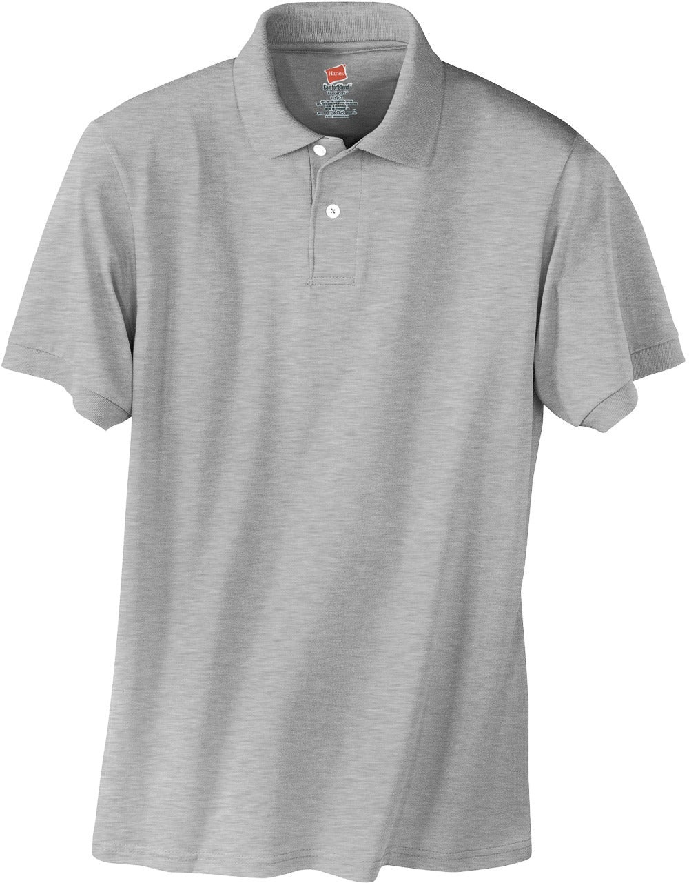 Hanes EcoSmart 5.2-Ounce Jersey Knit Sport Shirt