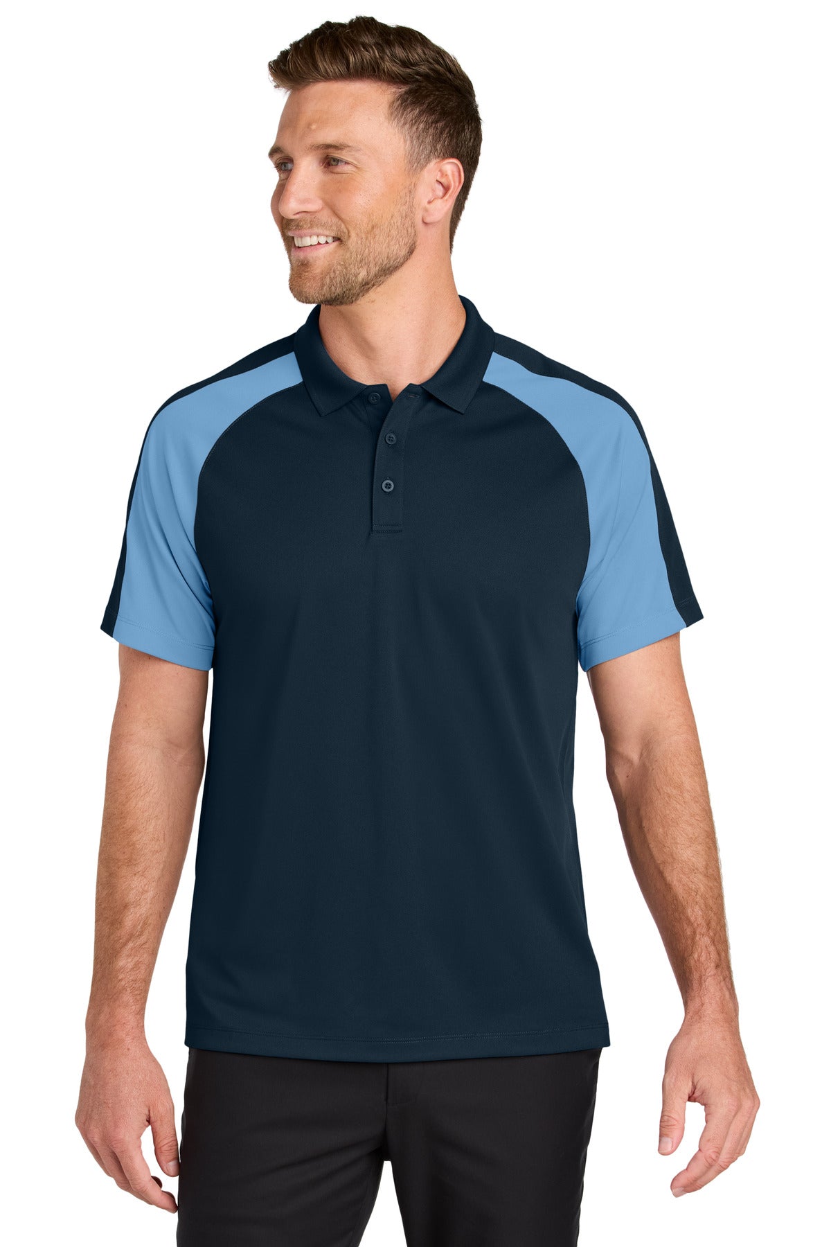 Port Authority Wearever Performance Pique Colorblock Polo