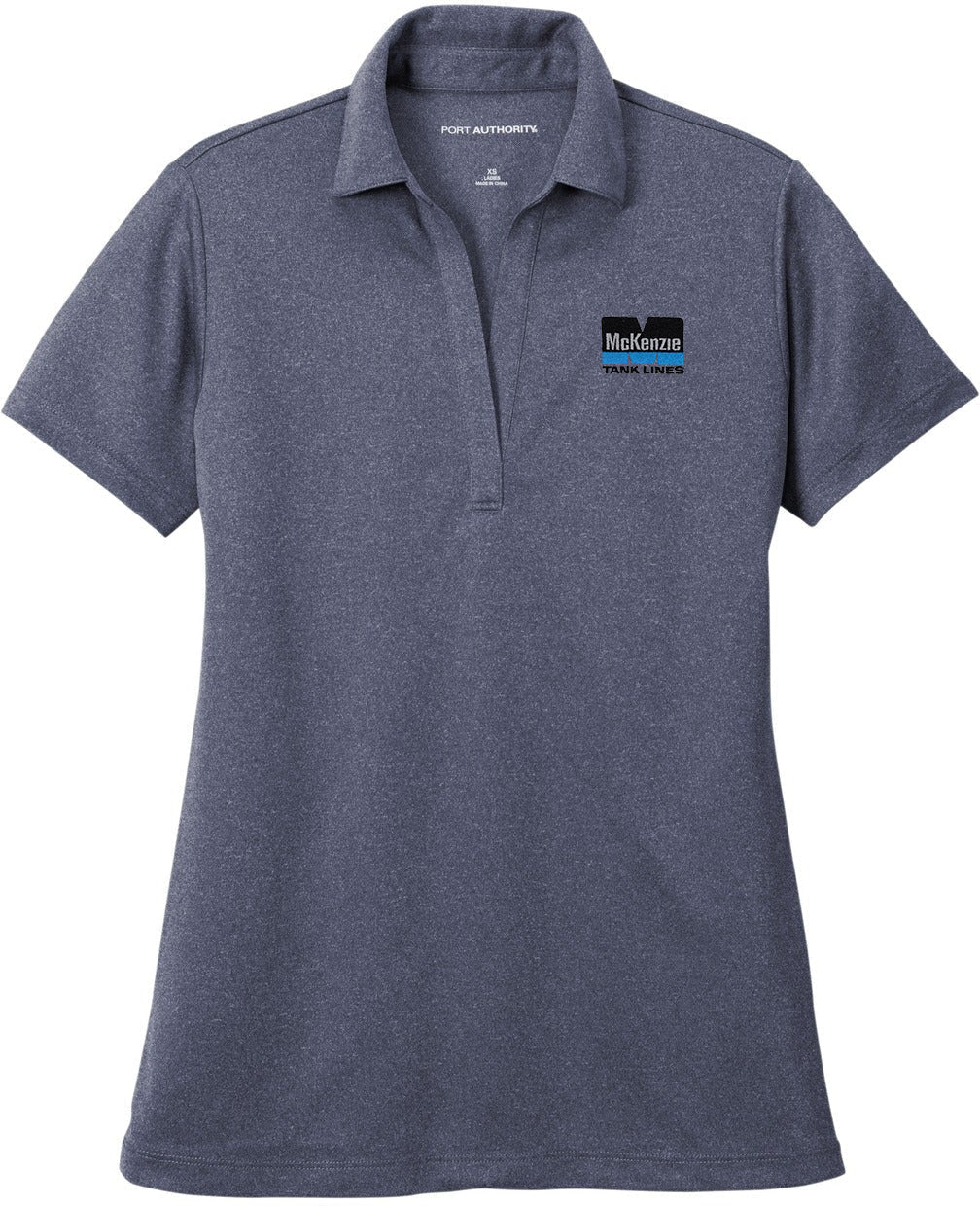 Port Authority Ladies Heathered Silk Touch Performance Polo
