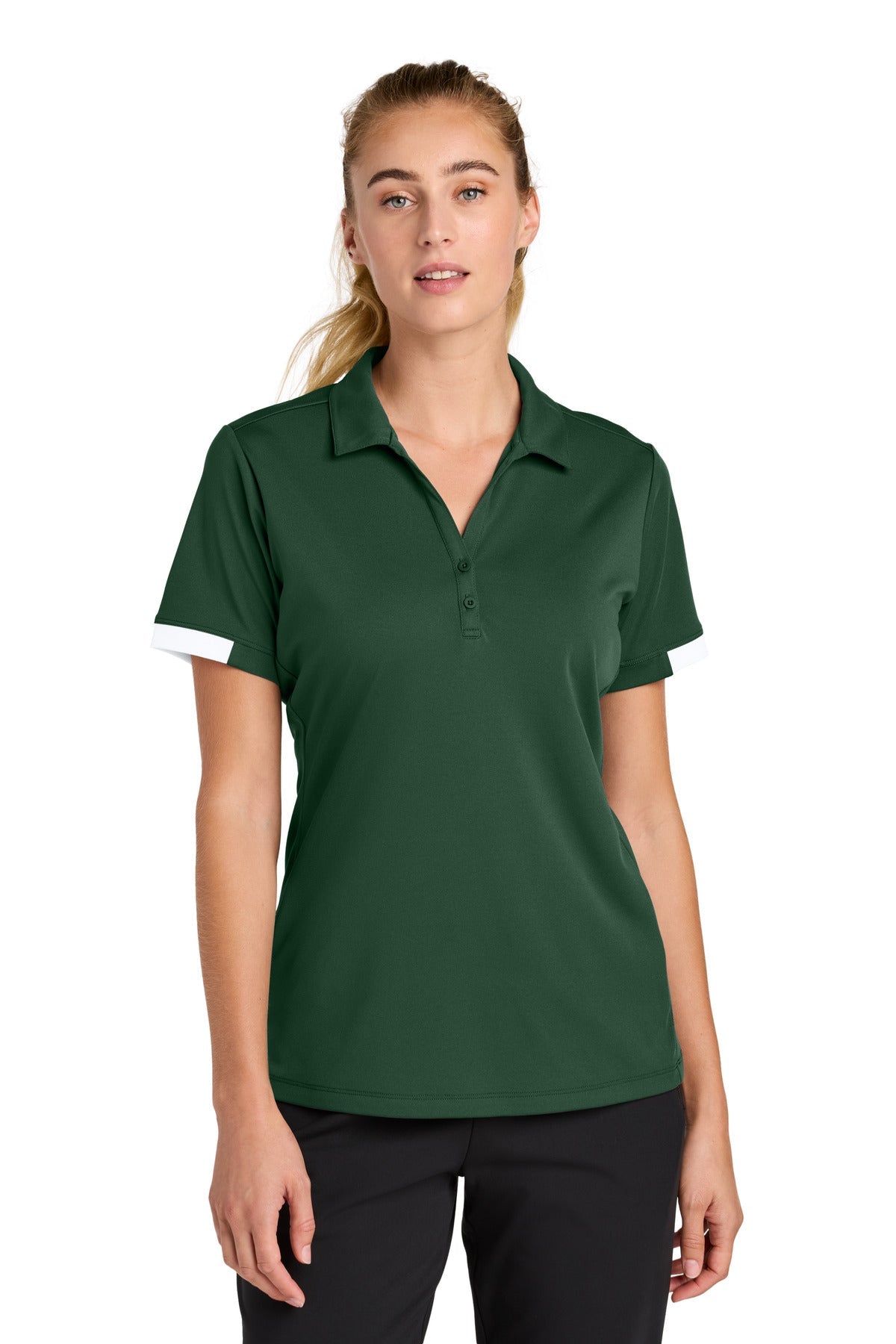 Sport-Tek Ladies Club Colorblock Polo