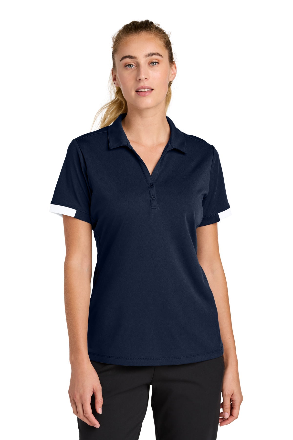 Sport-Tek Ladies Club Colorblock Polo