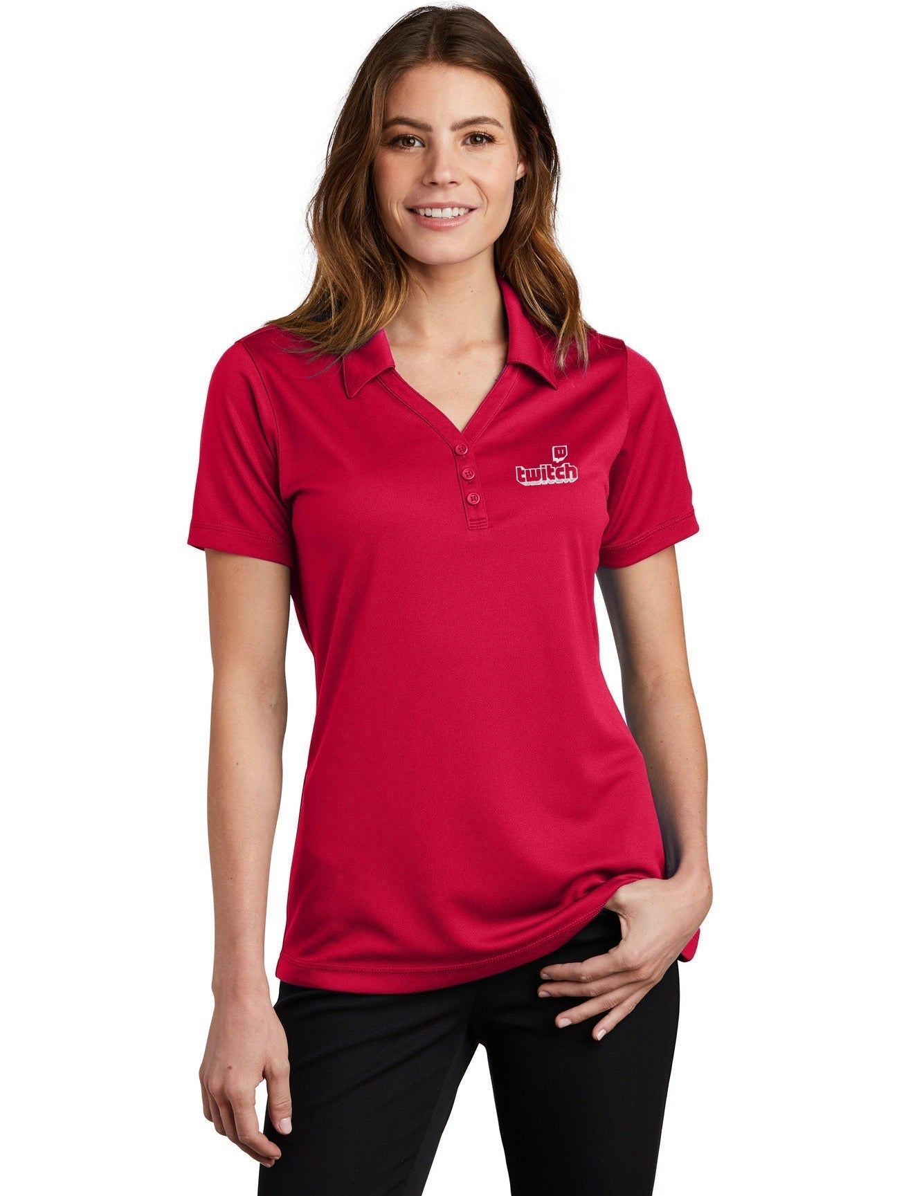 Sport-Tek Ladies PosiCharge Micro-Mesh Polo