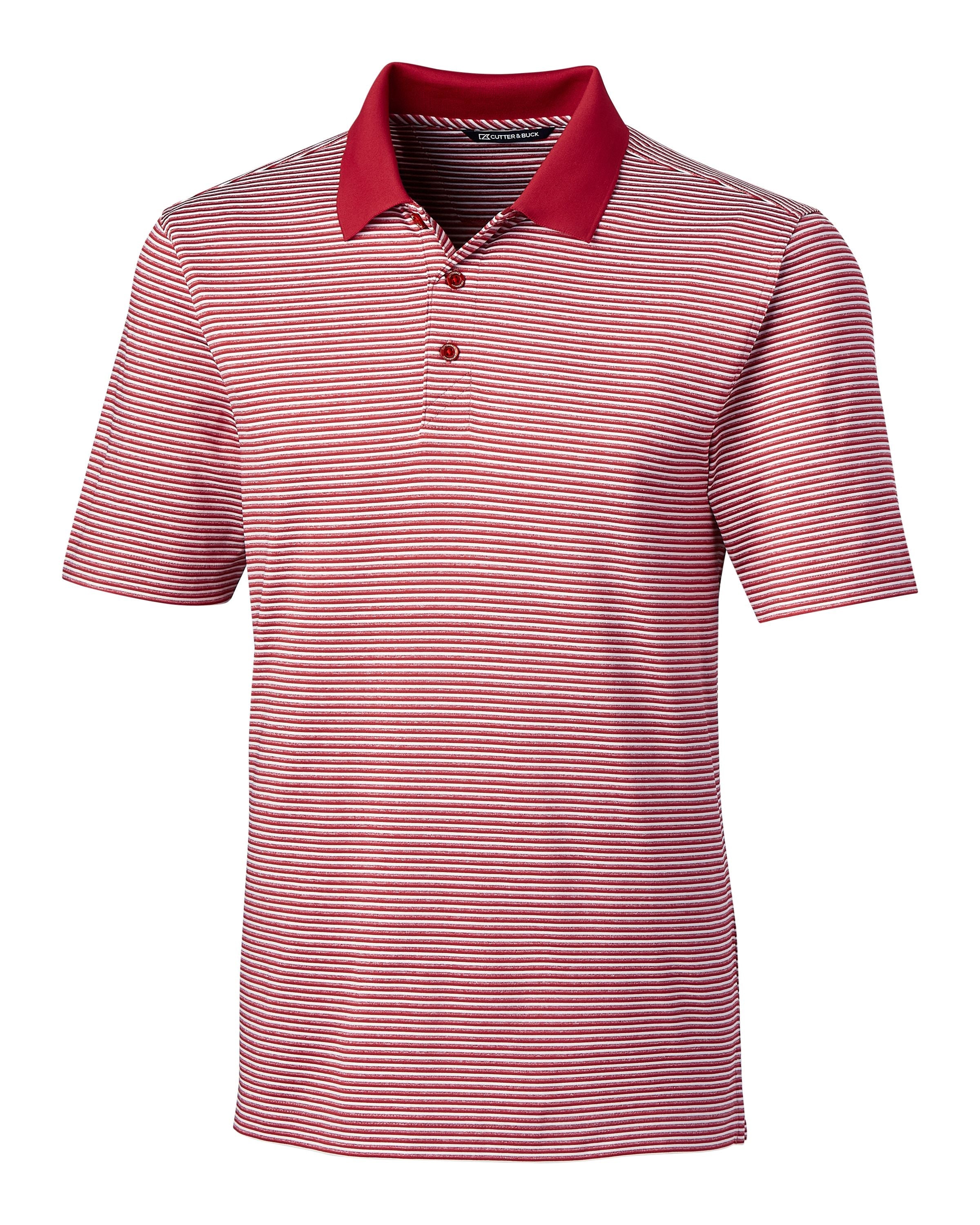Cutter & Buck Forge Tonal Stripe Stretch Polo