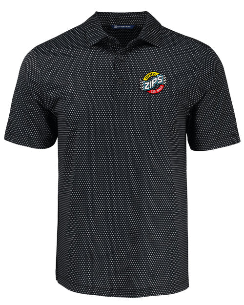 Cutter & Buck Pike Eco Shadow Check Print Recycled Tall Polo
