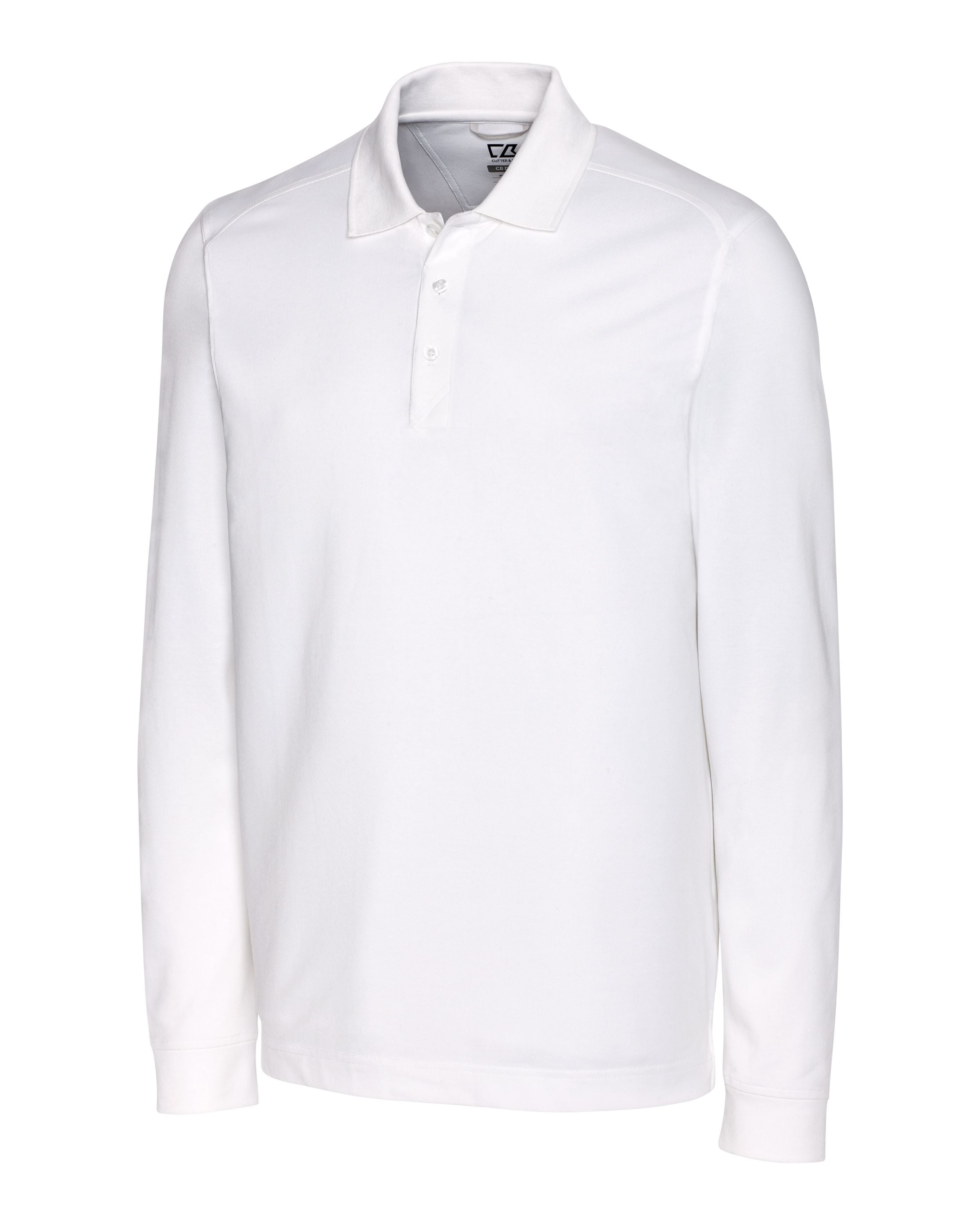 Cutter & Buck Tall Advantage Tri-Blend Pique Long Sleeve Polo