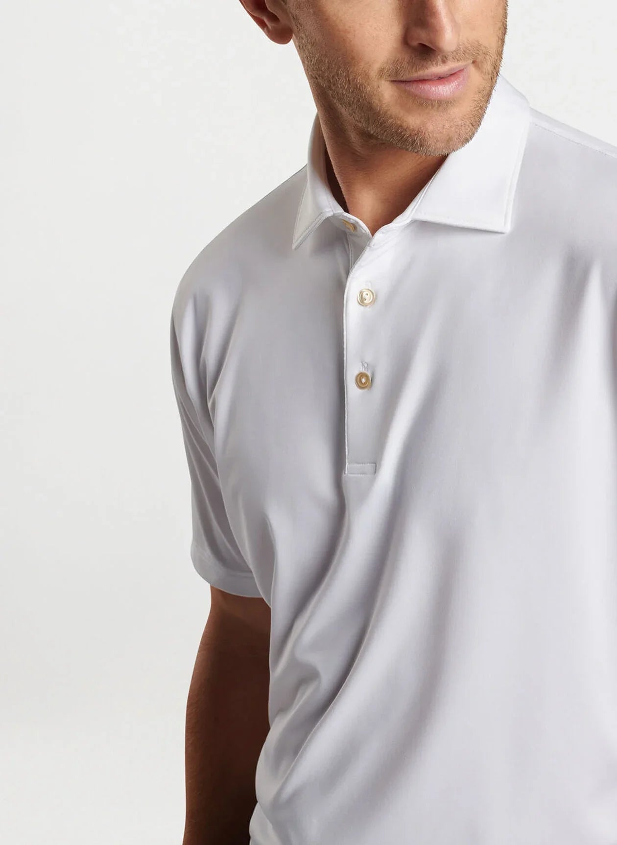 Peter Millar Solid Performance Jersey Polo