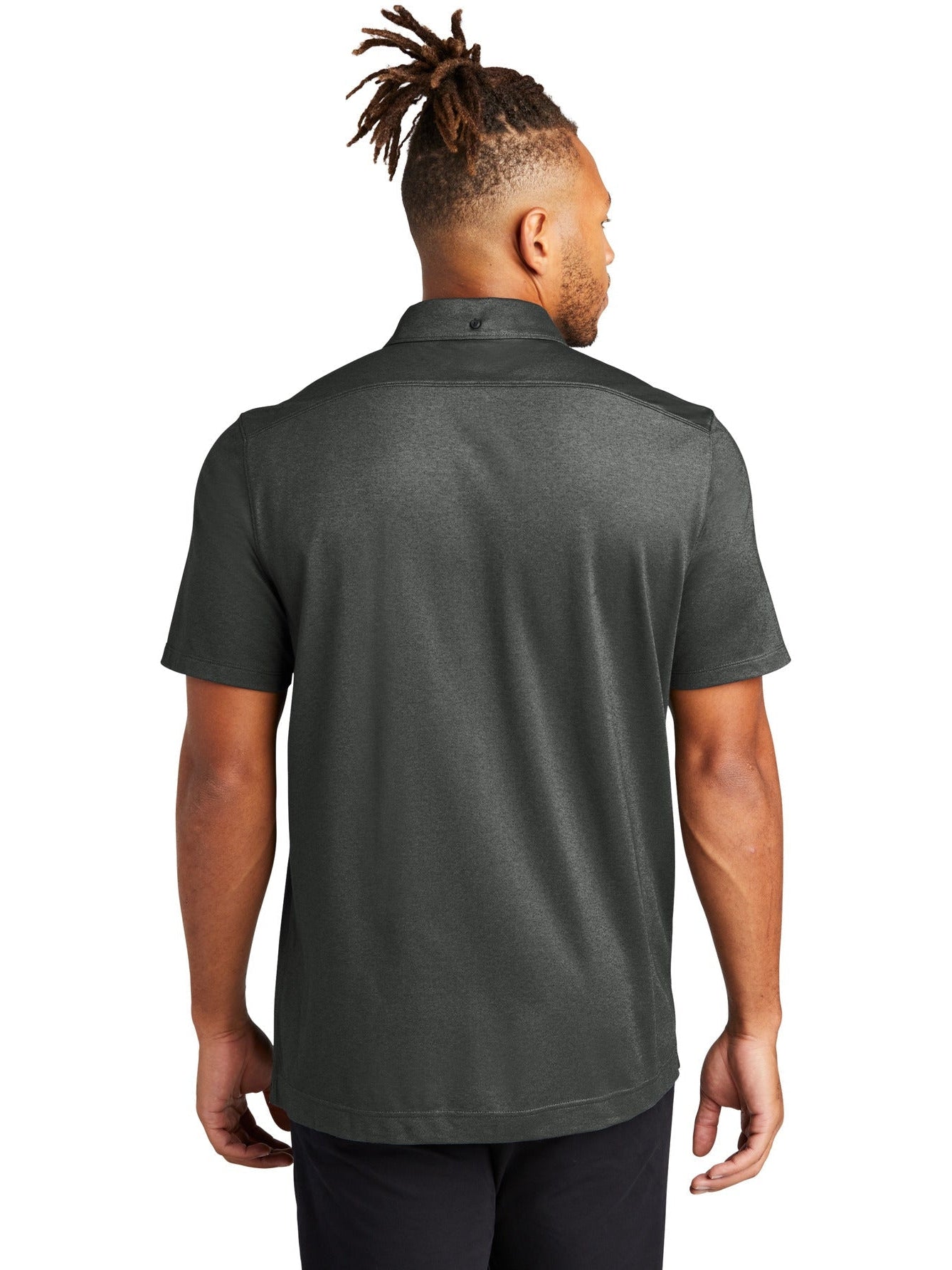 Mercer+Mettle Stretch Pique Full-Button Polo