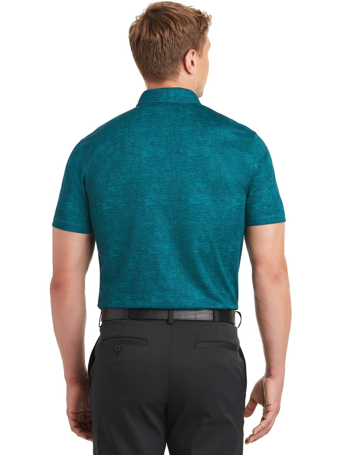 NIKE Dri-FIT Crosshatch Polo