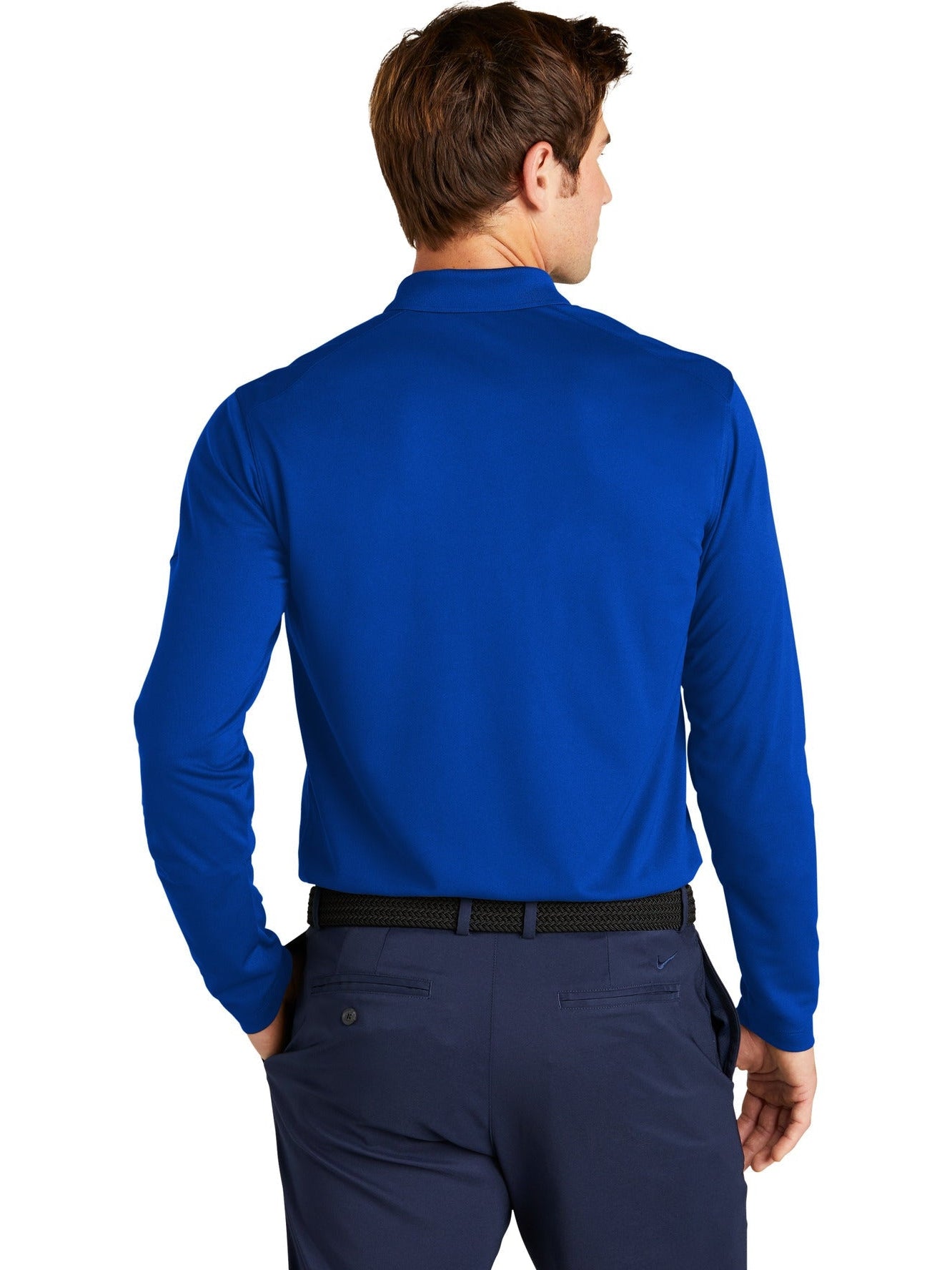 NIKE Dri-FIT Micro Pique 2.0 Long Sleeve Polo