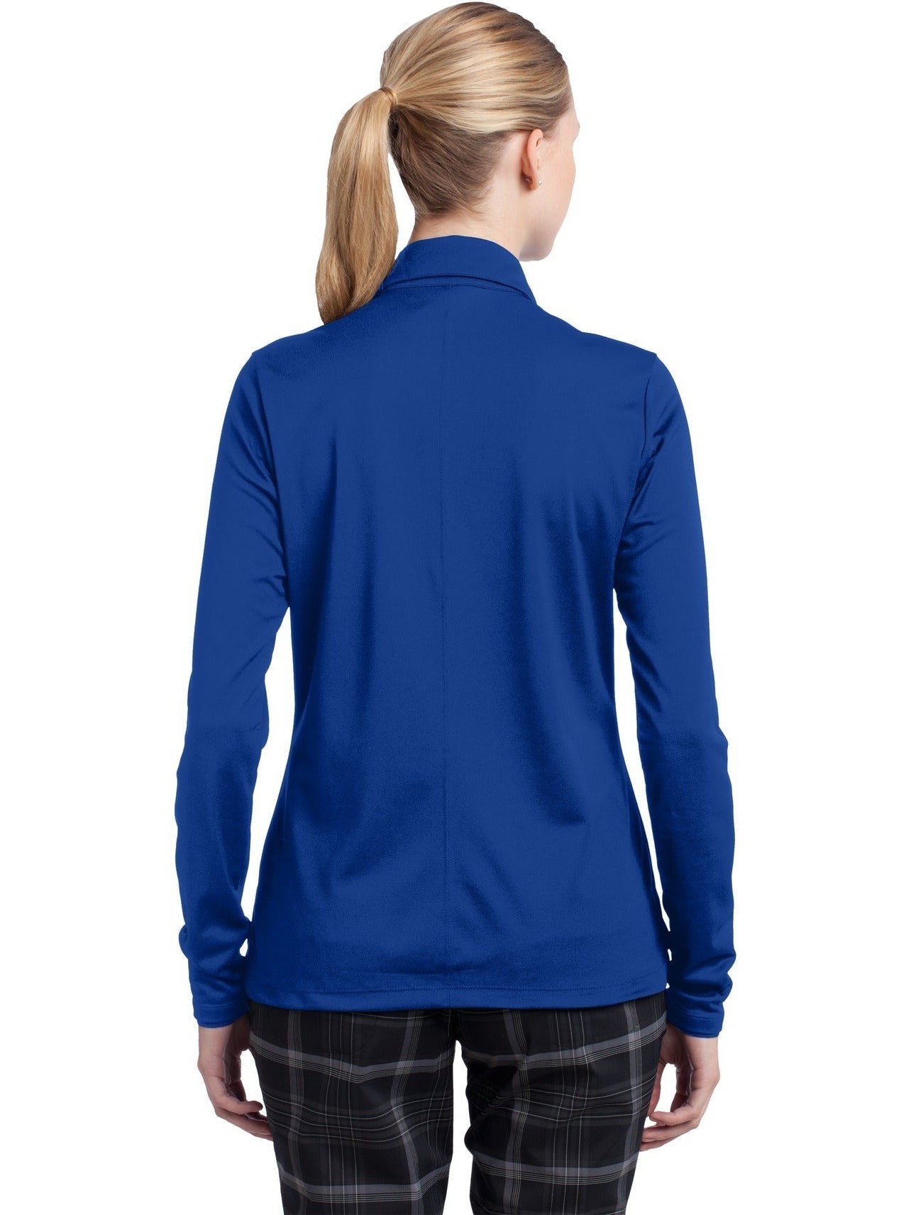 NIKE Ladies Long Sleeve Dri-FIT Stretch Tech Polo
