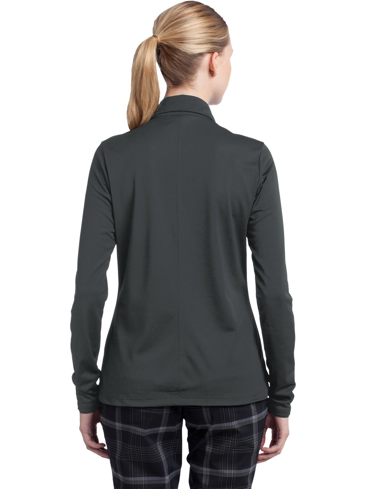 NIKE Ladies Long Sleeve Dri-FIT Stretch Tech Polo