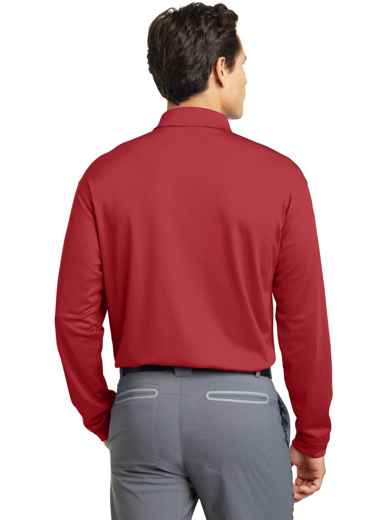 NIKE Long Sleeve Dri-FIT Stretch Tech Polo
