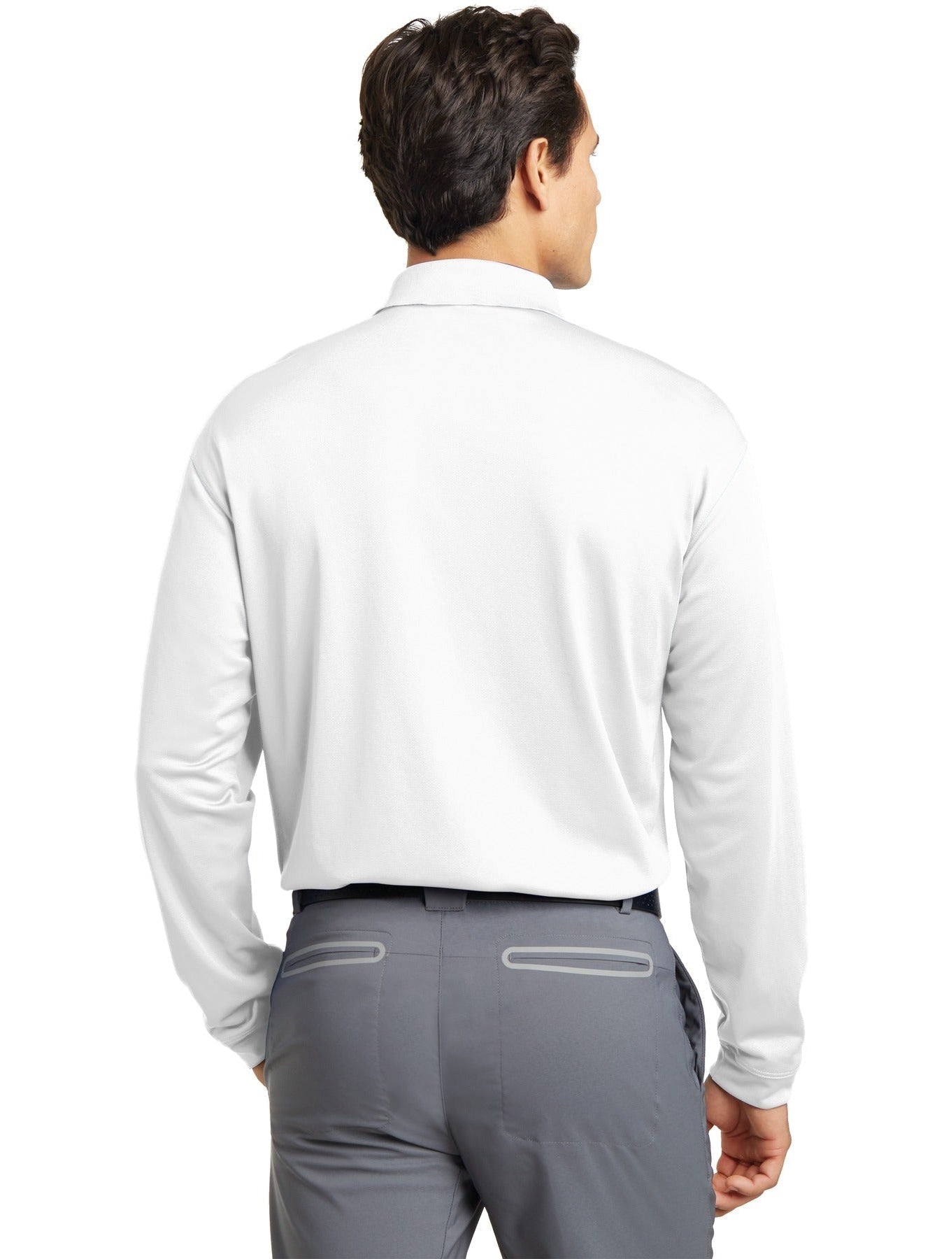NIKE Long Sleeve Dri-FIT Stretch Tech Polo
