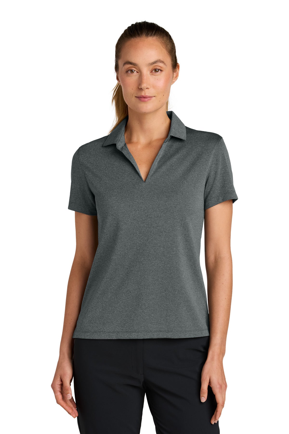 Nike Ladies Dri-FIT Smooth Heather Polo