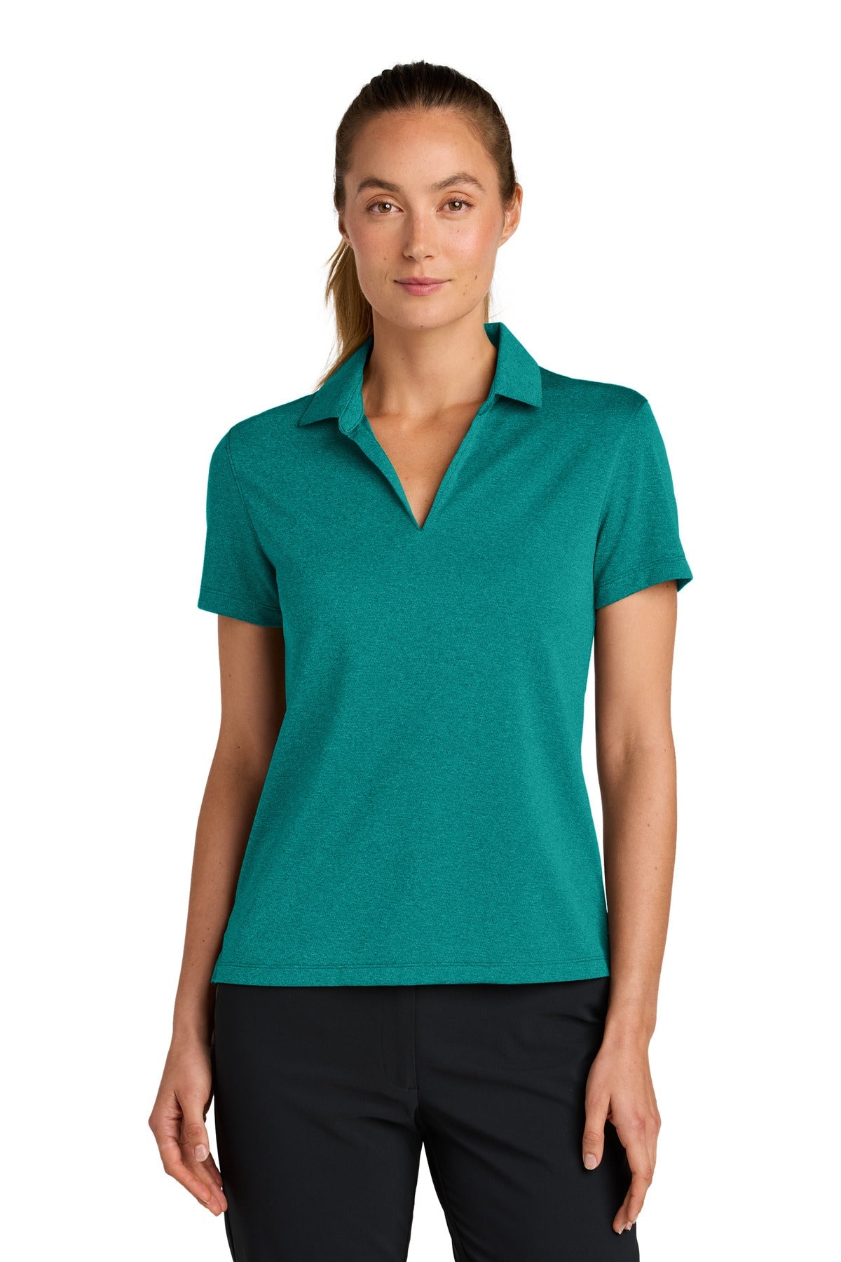 Nike Ladies Dri-FIT Smooth Heather Polo