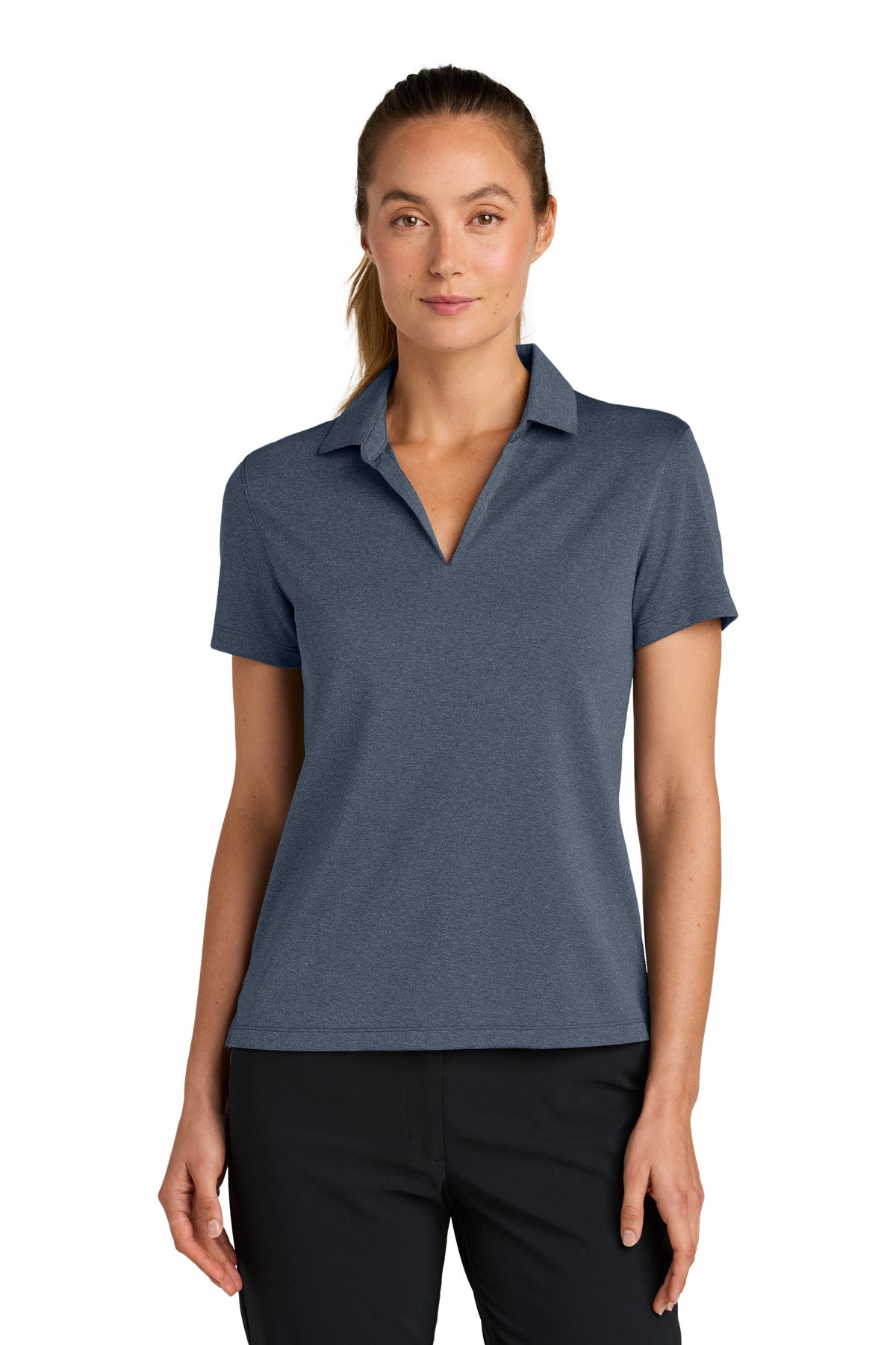 Nike Ladies Dri-FIT Smooth Heather Polo