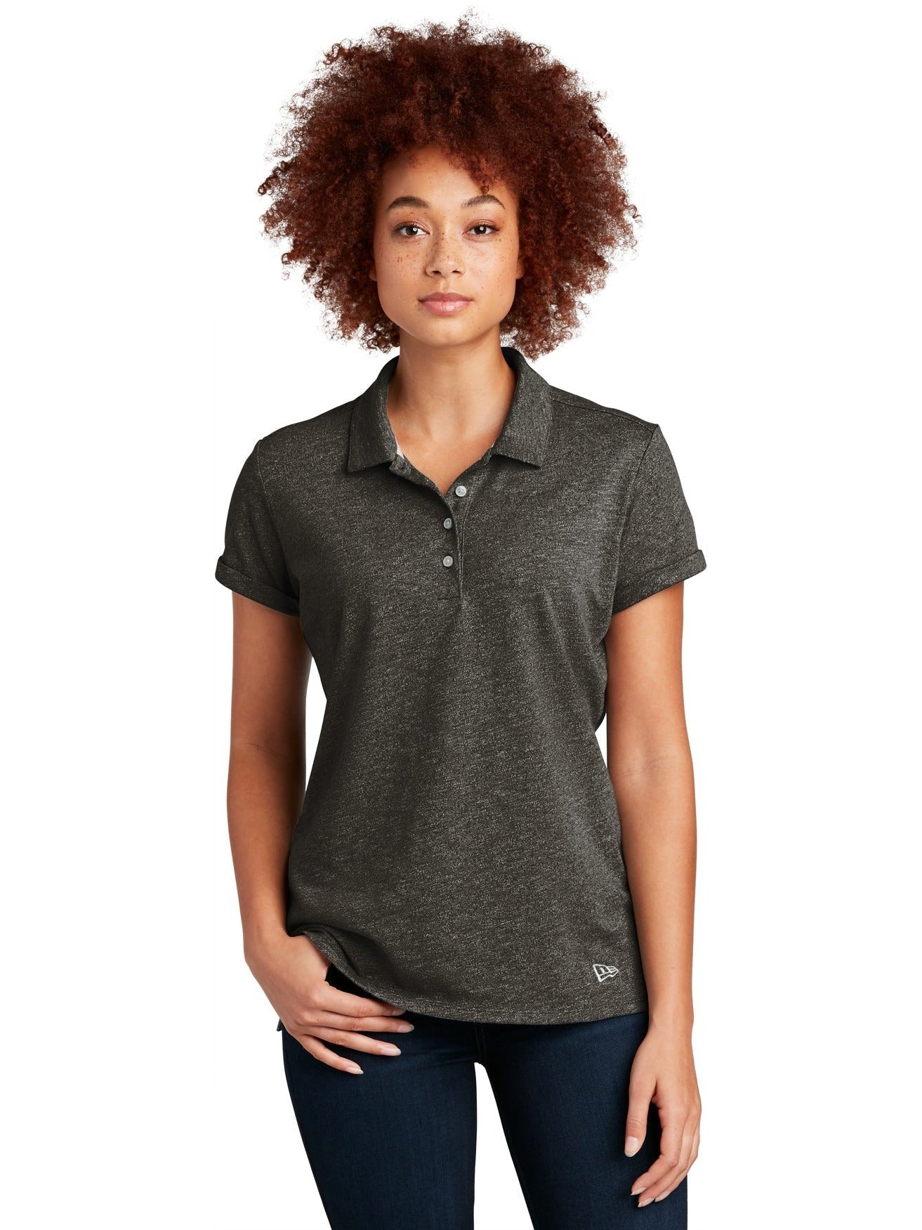 New Era Ladies Slub Twist Polo