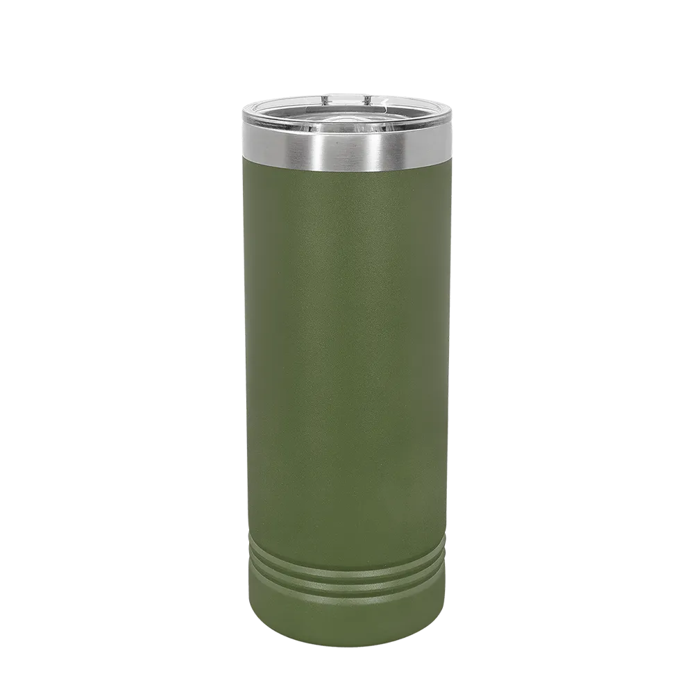 (6 Pieces) Laser Engraved Skinny Tumbler | 22 oz