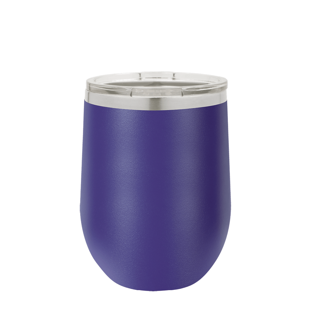 (6 Pieces) Laser Engraved Stemless Wine Tumbler | 12 oz