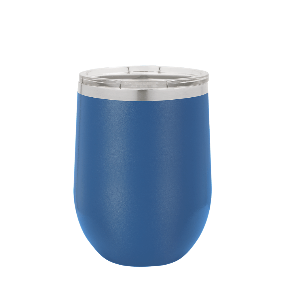 (6 Pieces) Laser Engraved Stemless Wine Tumbler | 12 oz