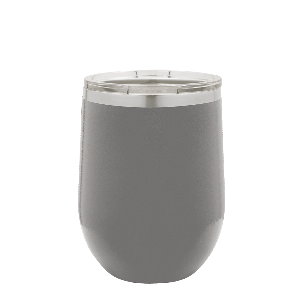 (6 Pieces) Laser Engraved Stemless Wine Tumbler | 12 oz