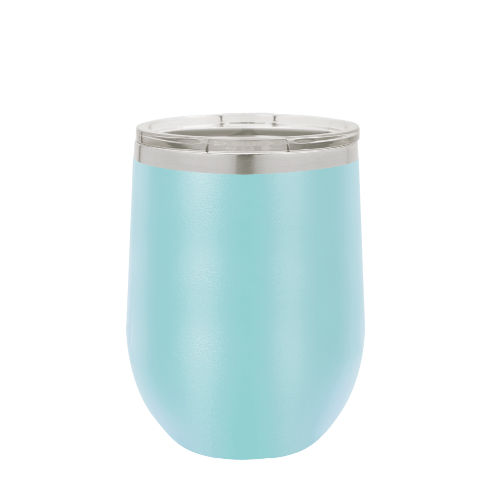 (6 Pieces) Laser Engraved Stemless Wine Tumbler | 12 oz