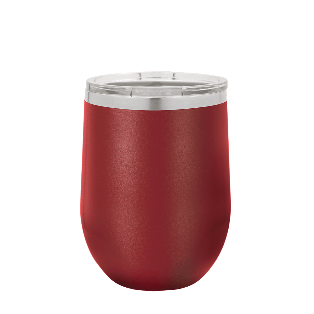 (6 Pieces) Laser Engraved Stemless Wine Tumbler | 12 oz