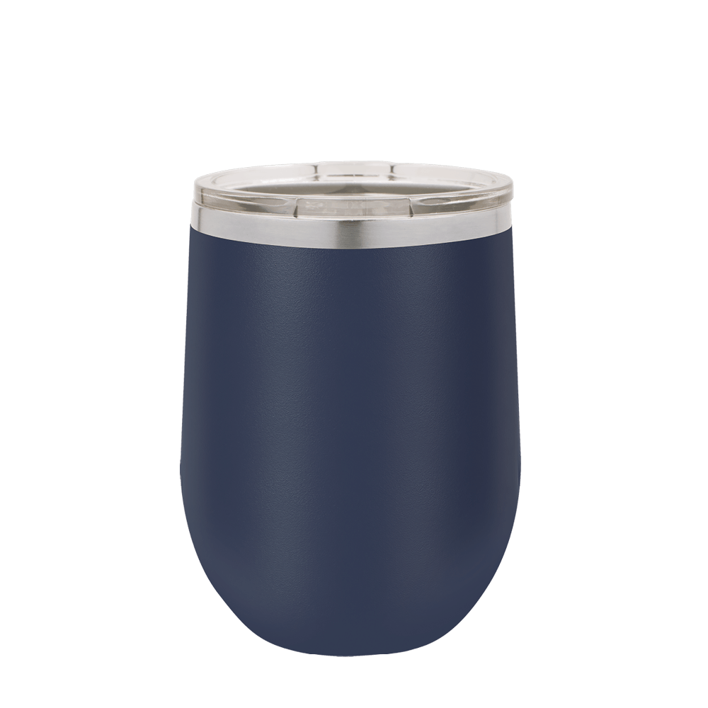 (6 Pieces) Laser Engraved Stemless Wine Tumbler | 12 oz