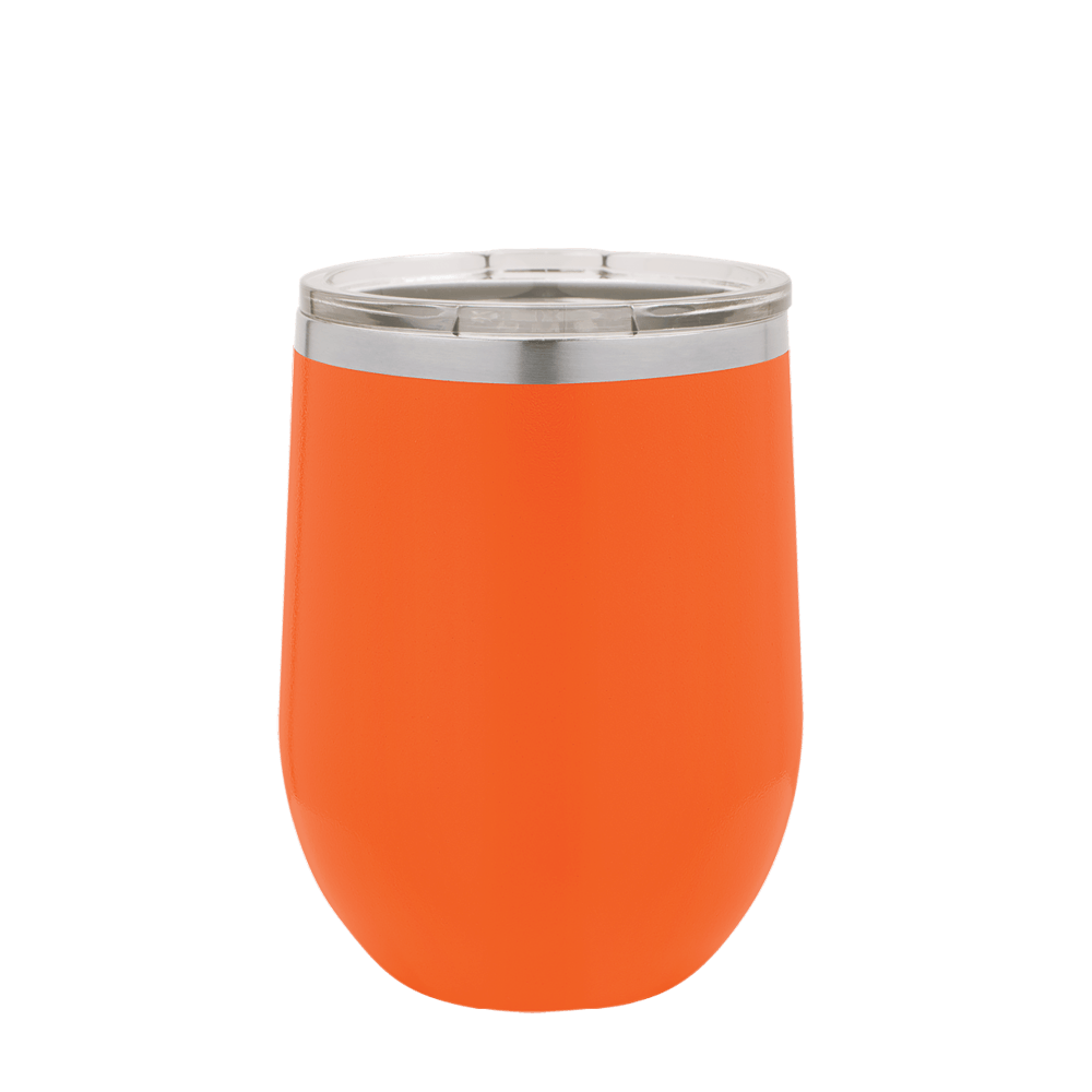 (6 Pieces) Laser Engraved Stemless Wine Tumbler | 12 oz