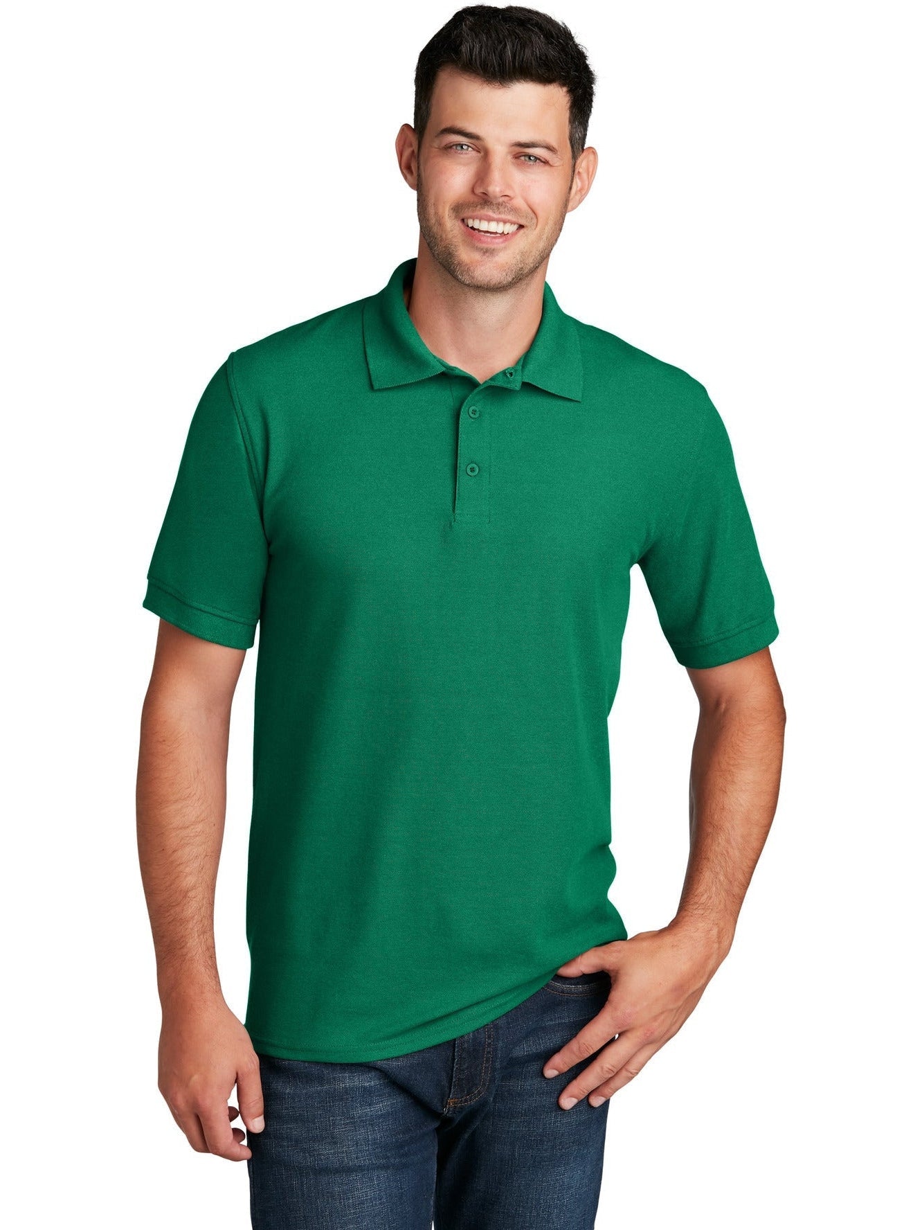 Port Authority 50/50 Pique Polo Shirt