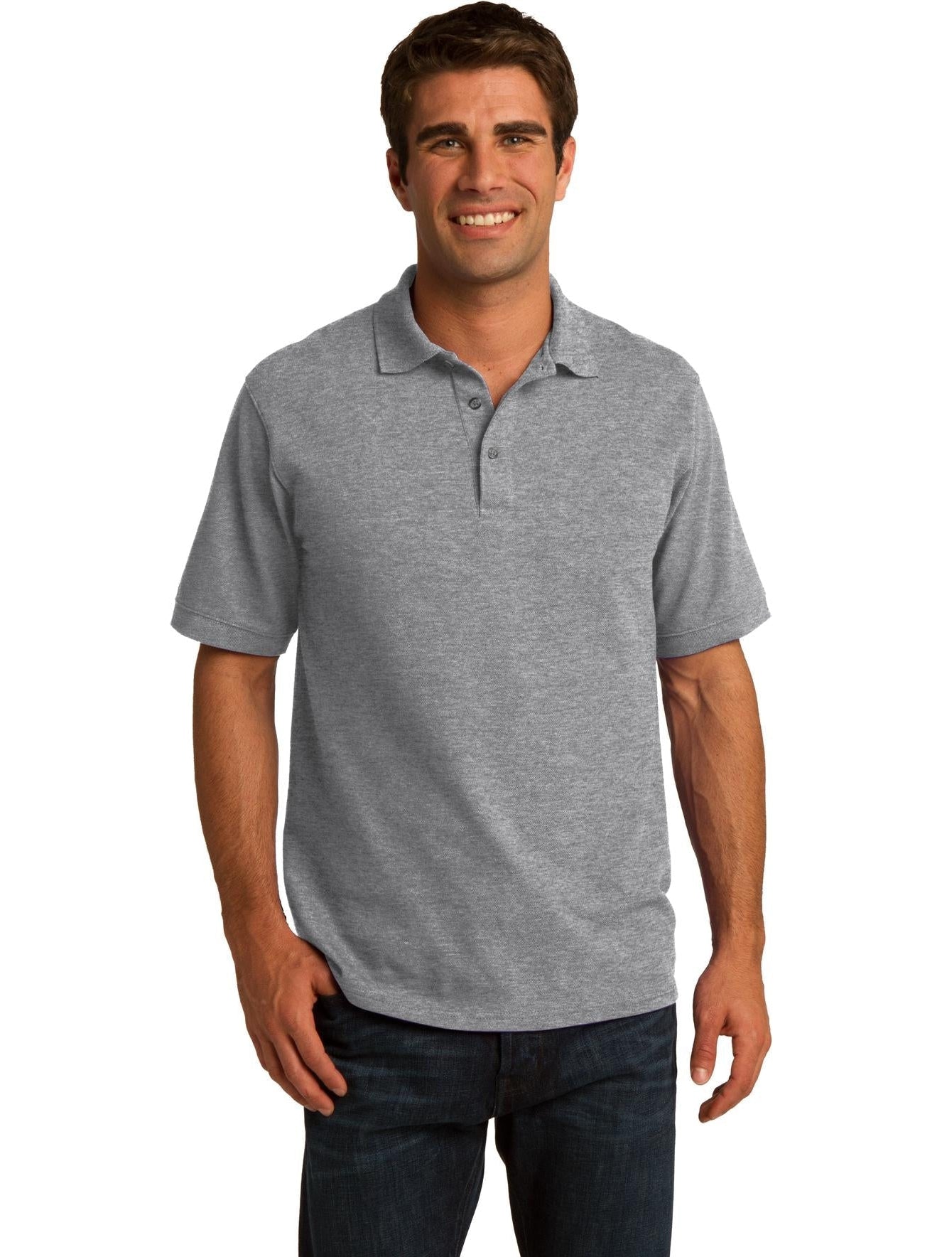 Port Authority 50/50 Pique Polo Shirt